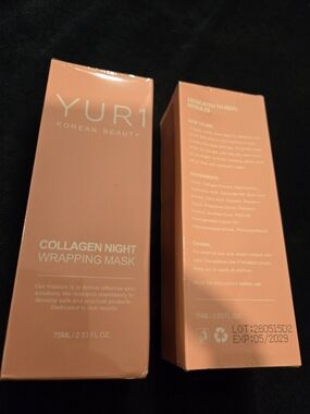 2 For Price Of 1 - YURI Collagen Night Wrapping Mask